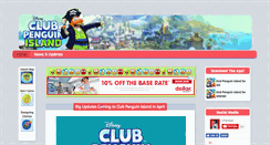 Desktop Screenshot of clubpenguinhints.com