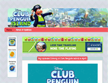 Tablet Screenshot of clubpenguinhints.com